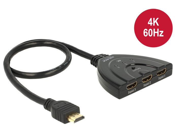Delock 18600 video switch HDMI |