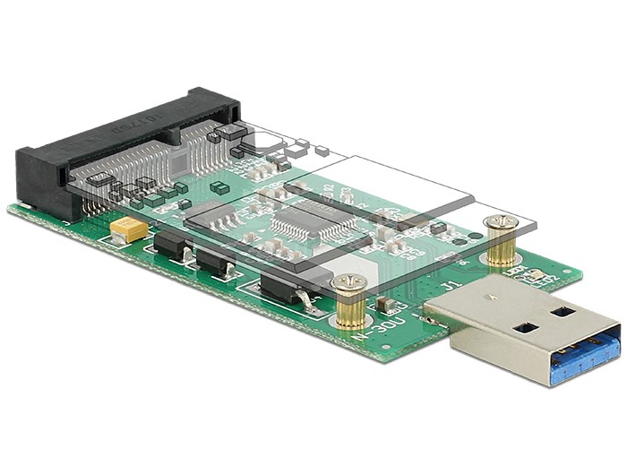 Delock  62681 interface cards/adapter mSATA |
