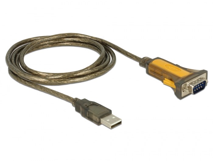 Delock 65840 serial cable Black, Yellow