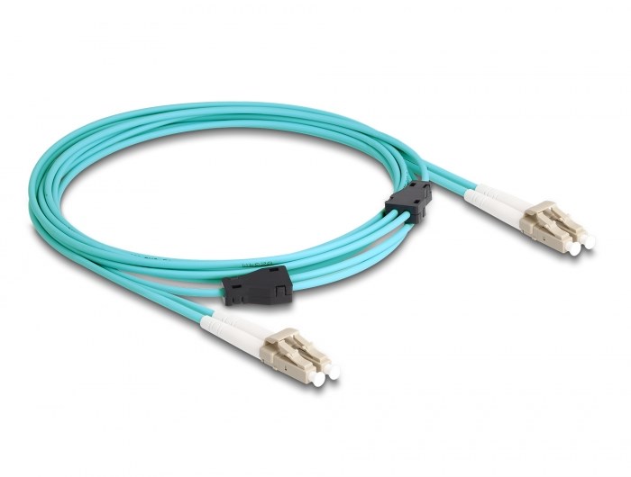 Delock  Fiber Optical Cable with metal