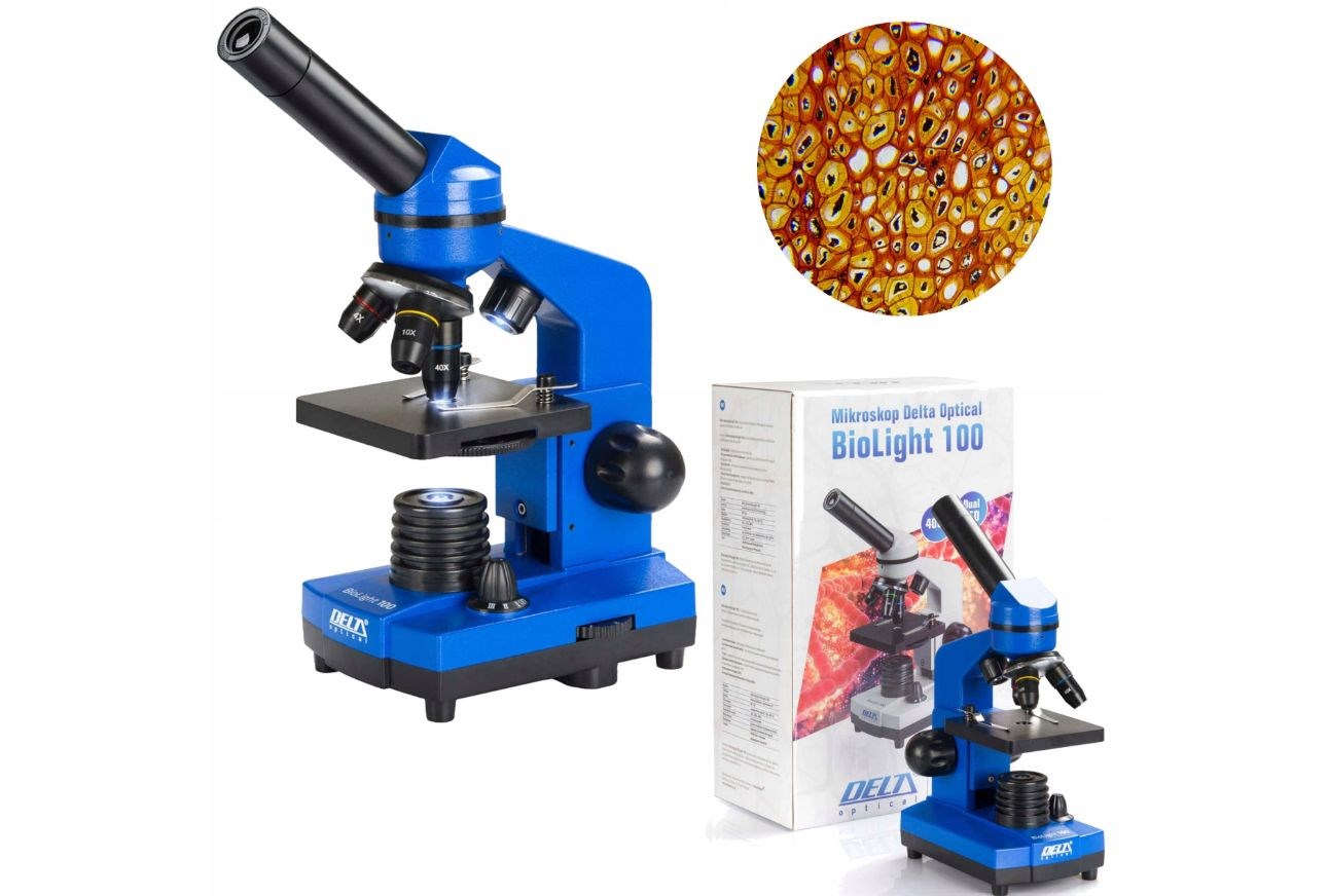 DELTA optical BioLight 100 Microscope (blue)