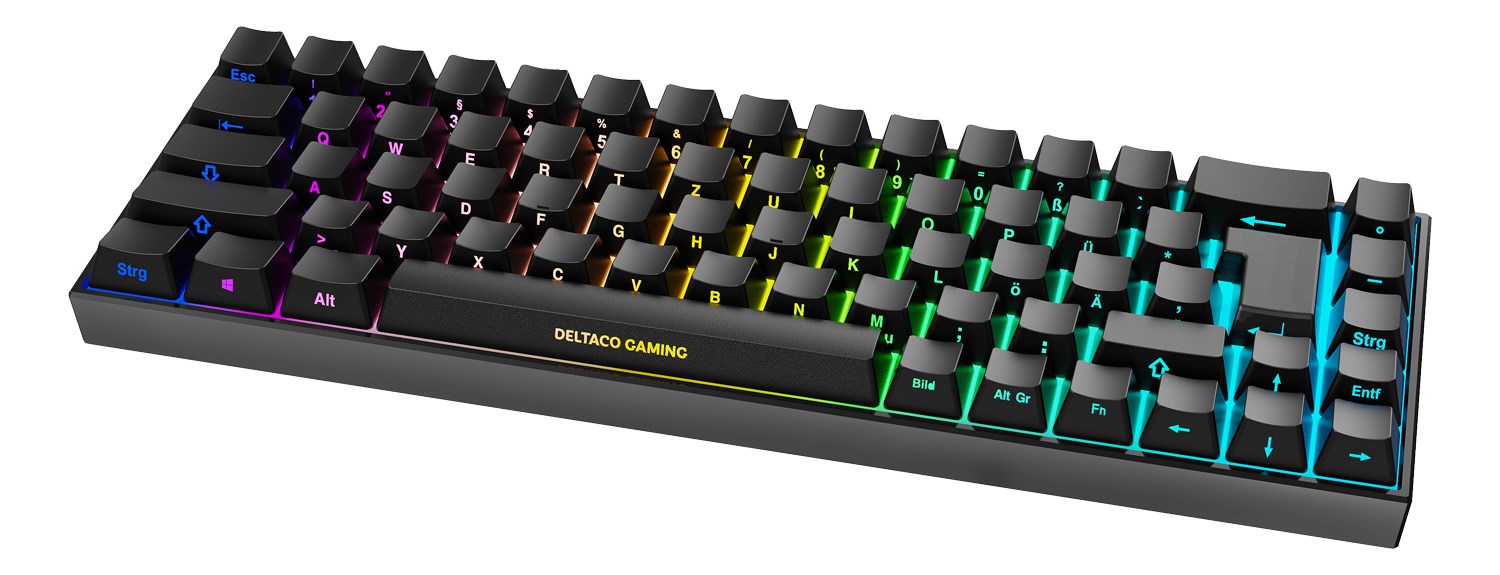 No name Deltaco Gaming GAM-100-DE keyboard