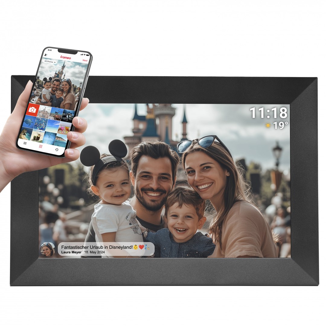 Denver  PFF-1024BMK2 digital photo frame Black