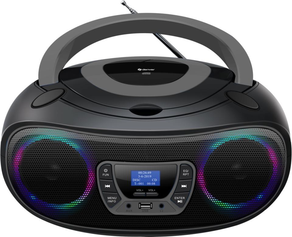 Denver TDB-212GR CD Radio Player, DAB+