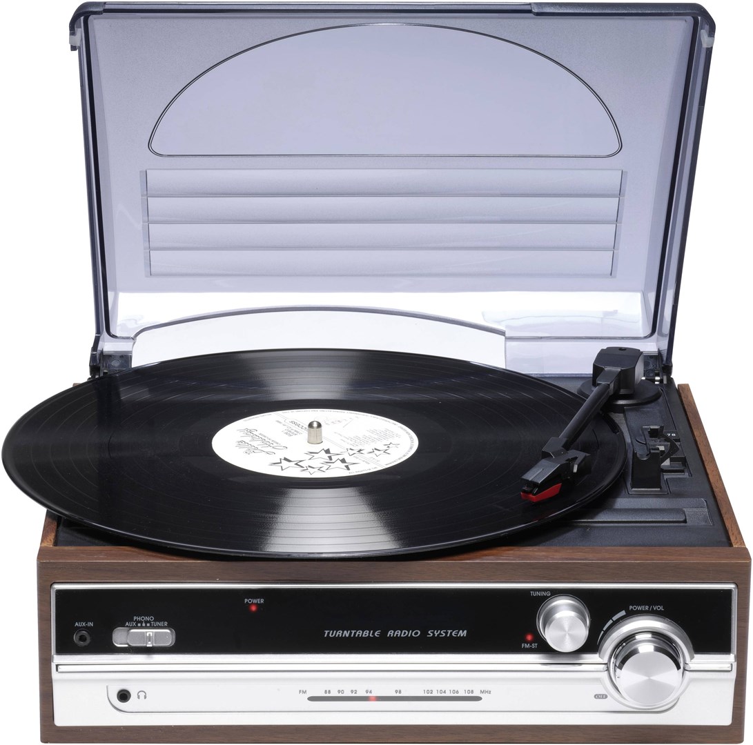 Denver VPR-190MK2 Retro Turntable with Radio