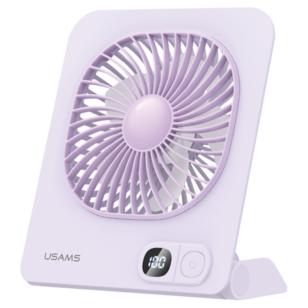 USAMS  Desk Fan Magnetic purple |