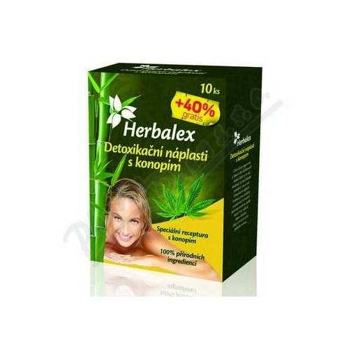 Herbamedicus Detox patches with cannabis 10