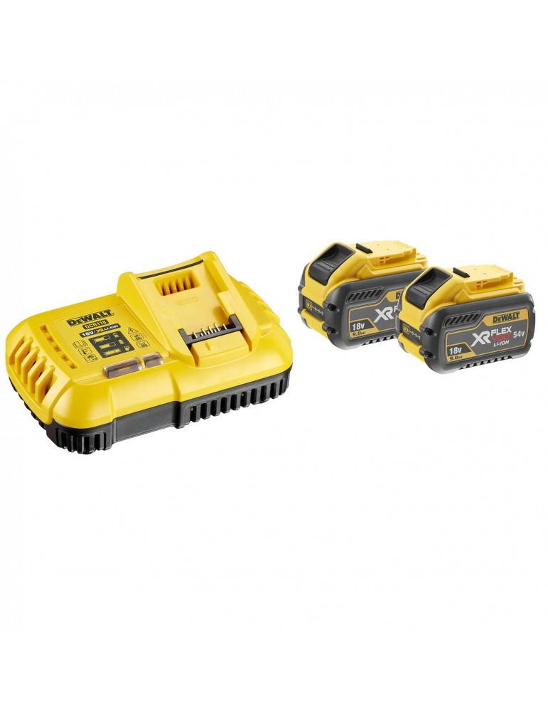 DeWalt  BATTERY 2x18V 9.0Ah +CHARGER
