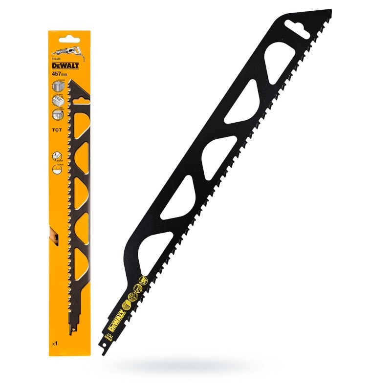 DeWalt  BRZE. SABER. 457x12,7mm BLOCK