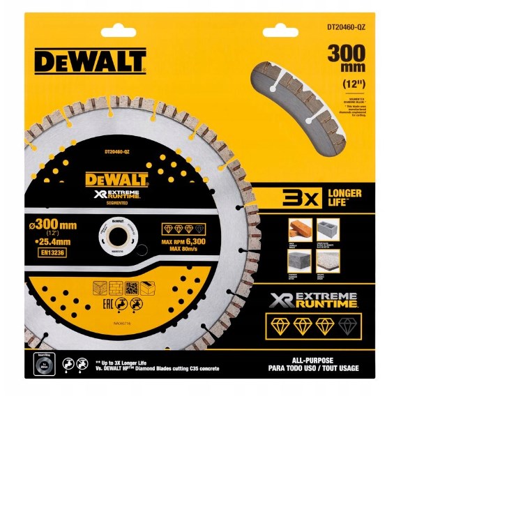DeWalt  DIAL DIAM. SEG. 300mm ELITE