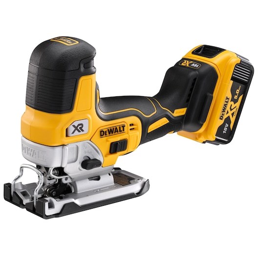 DeWalt  WYRZYNARKA 18V 2x5,0Ah DCS335P2