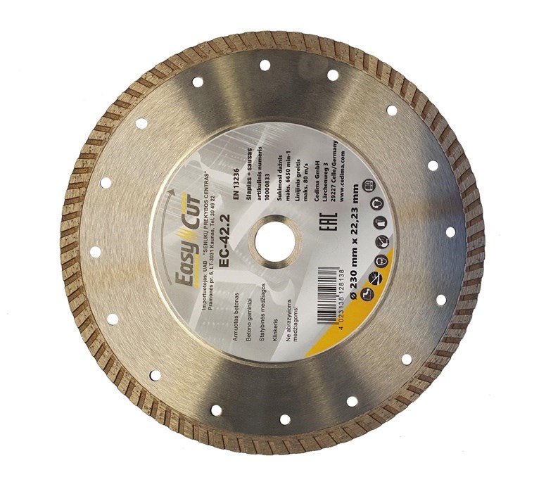 No name DIAMOND SEGMENTED CUTTING BLADE