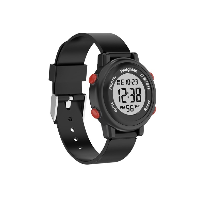 SPONGE DIGITAL WATCH WATCHME BLACK |