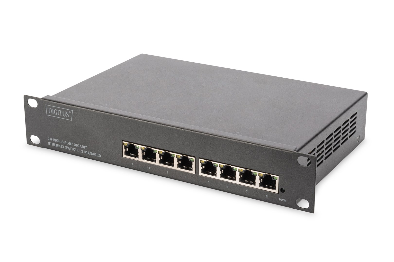Digitus 10" Gigabit 8-Port L2+ Managed