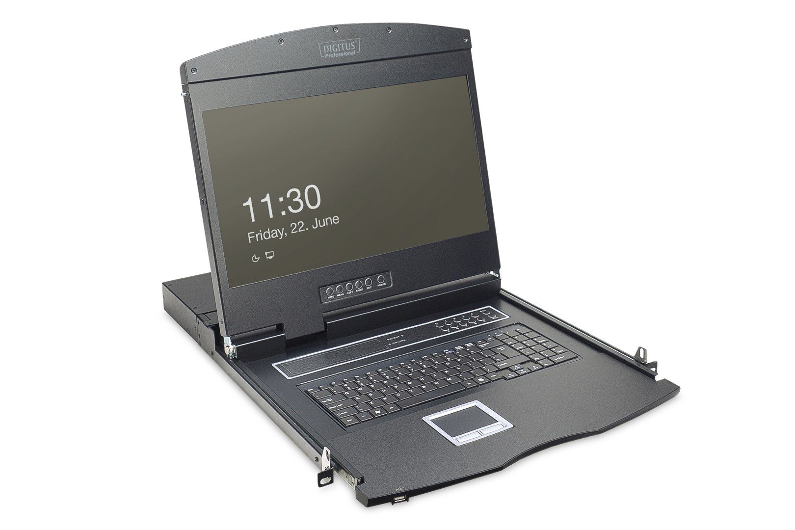 Digitus 19" LCD KVM Console, 16-Port