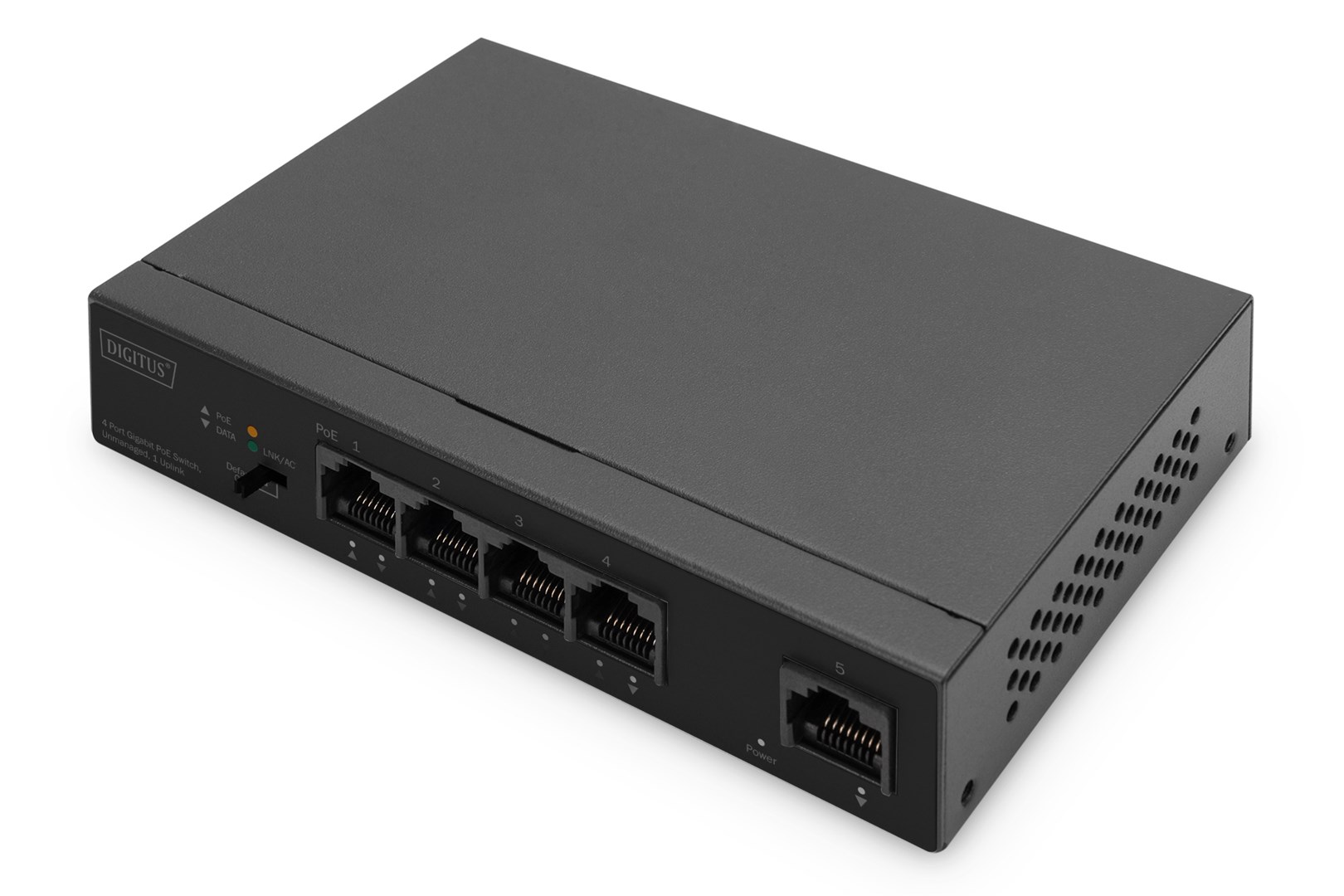 Digitus 4- Port Gigabit PoE Netzwerkswitch