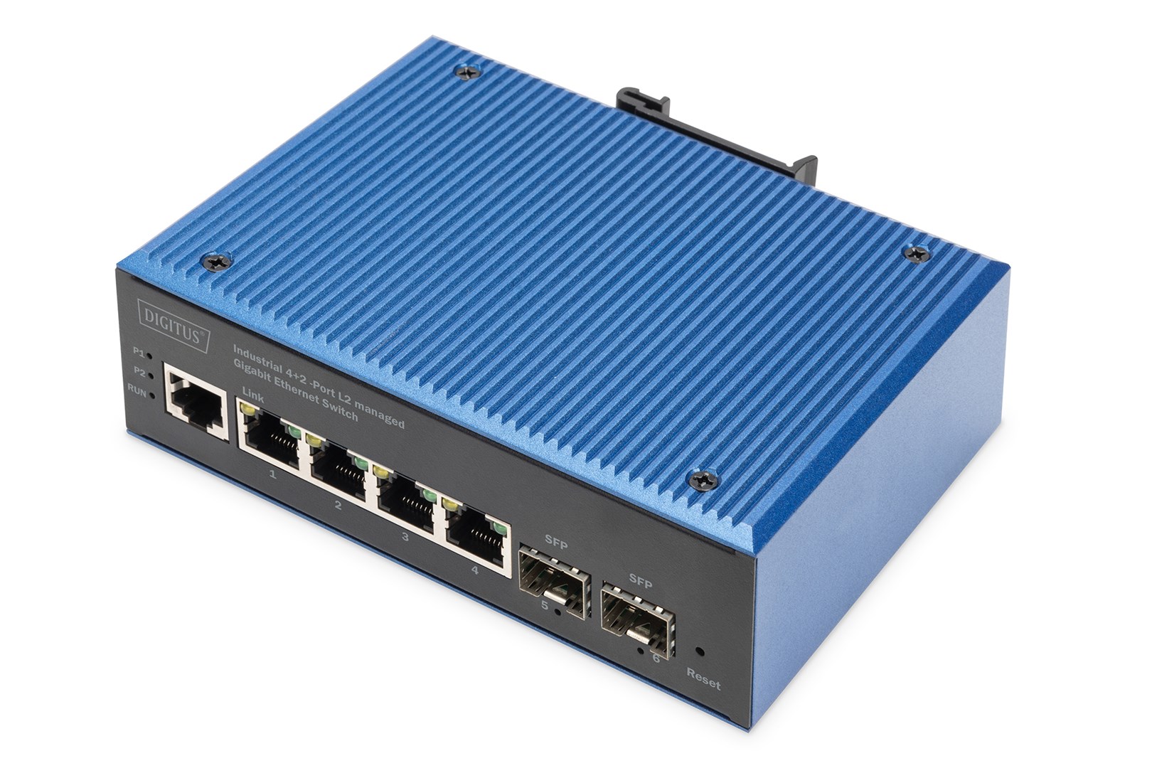 Digitus Industrial 4+2 -Port L2 managed