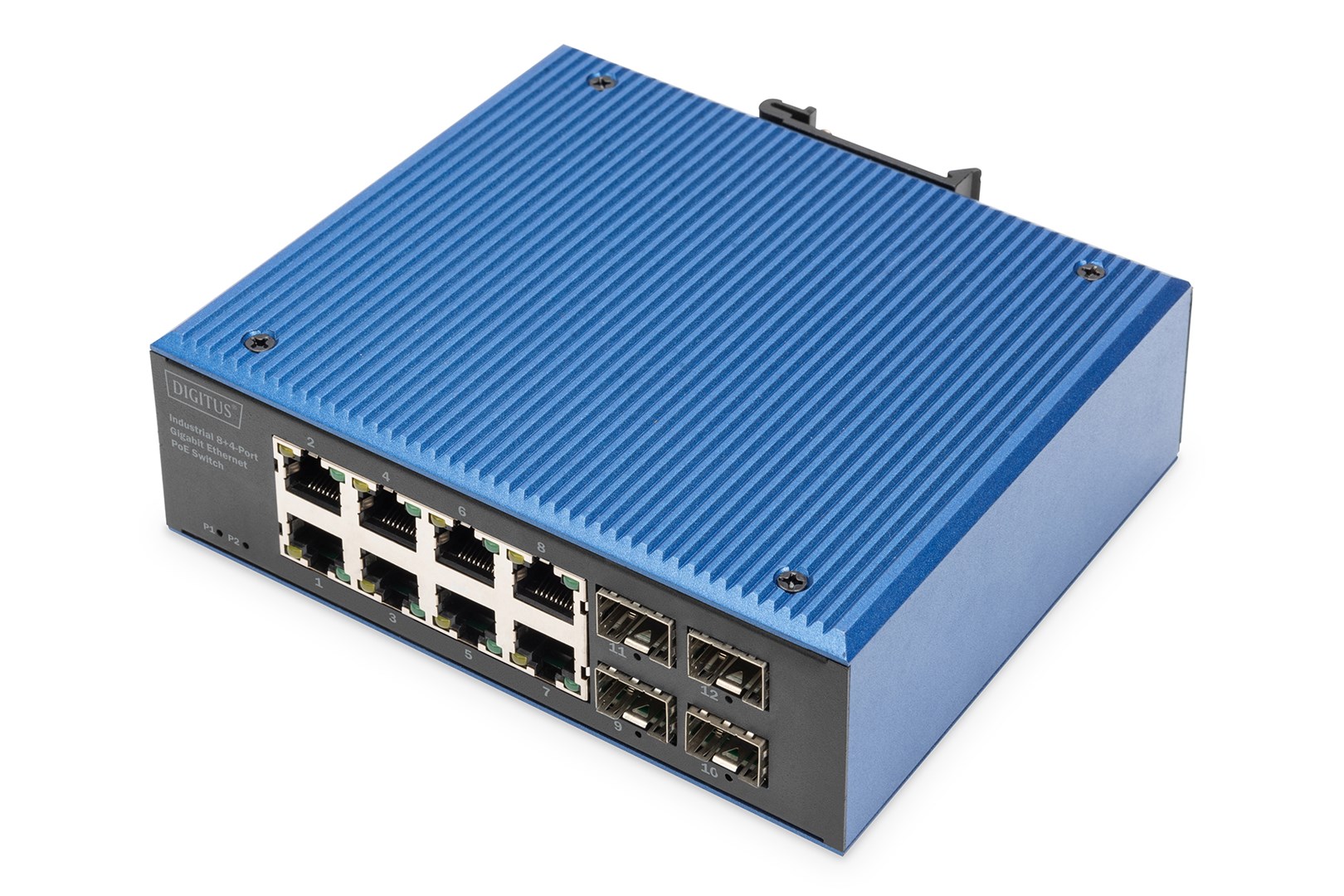 Digitus  Industrial 8+4 port Gigabit Ethernet