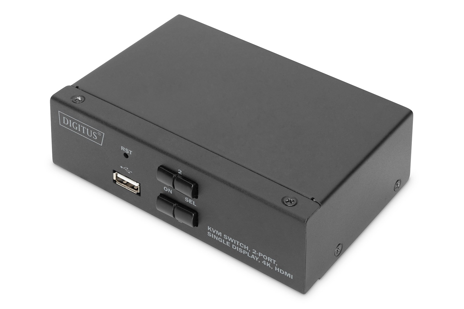 Digitus KVM Switch, 2 Port, Single