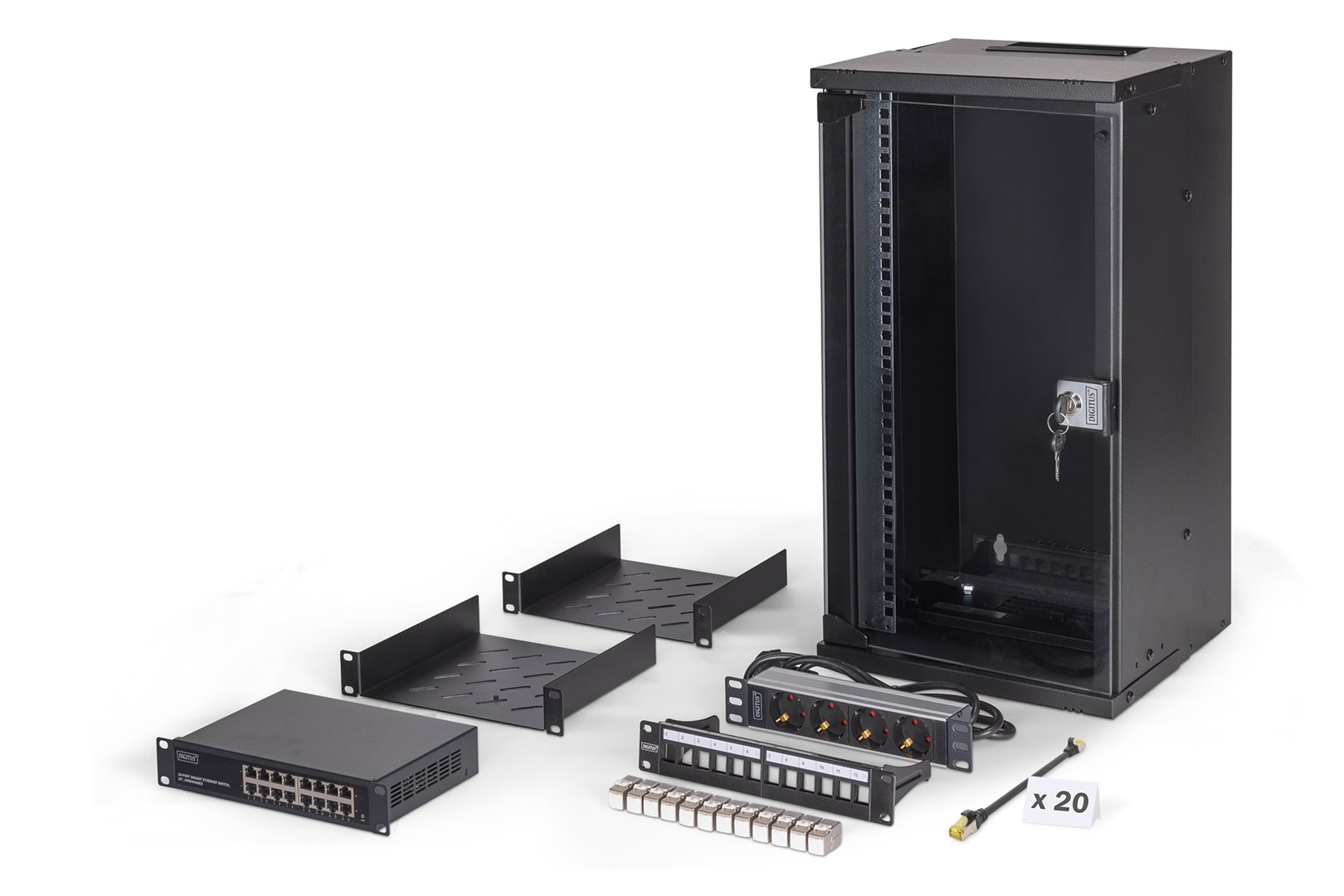 Digitus SOHO Pro network set, 254