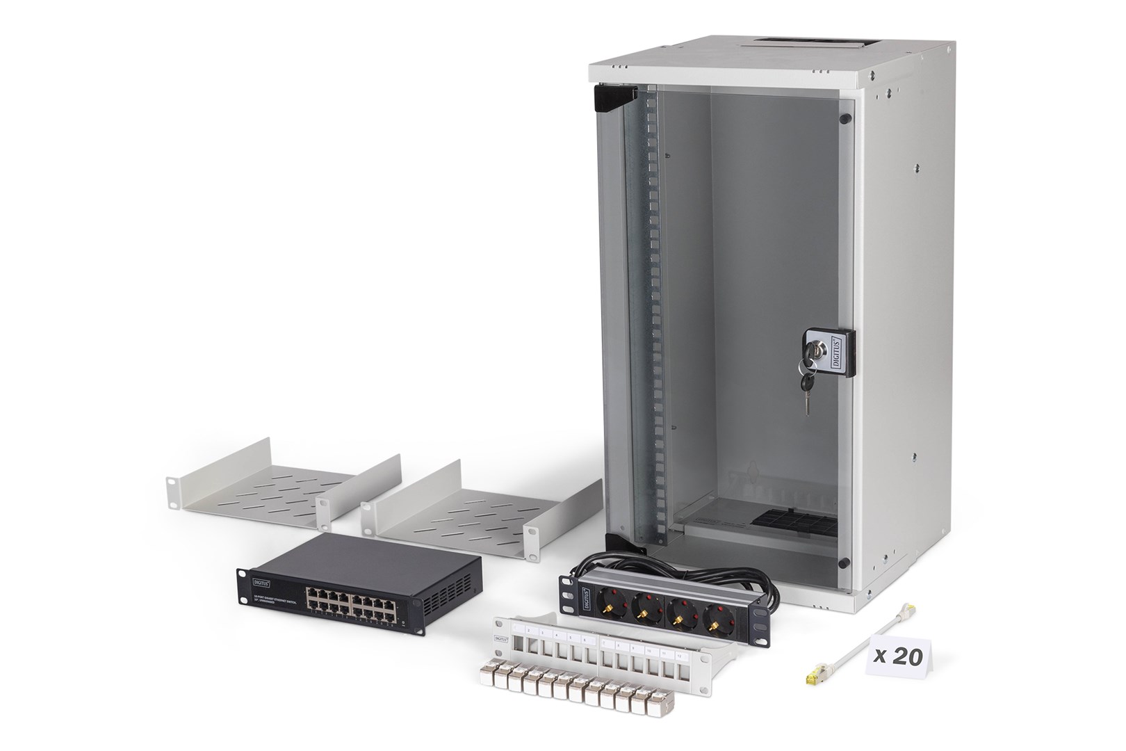 Digitus SOHO Pro network set, 254