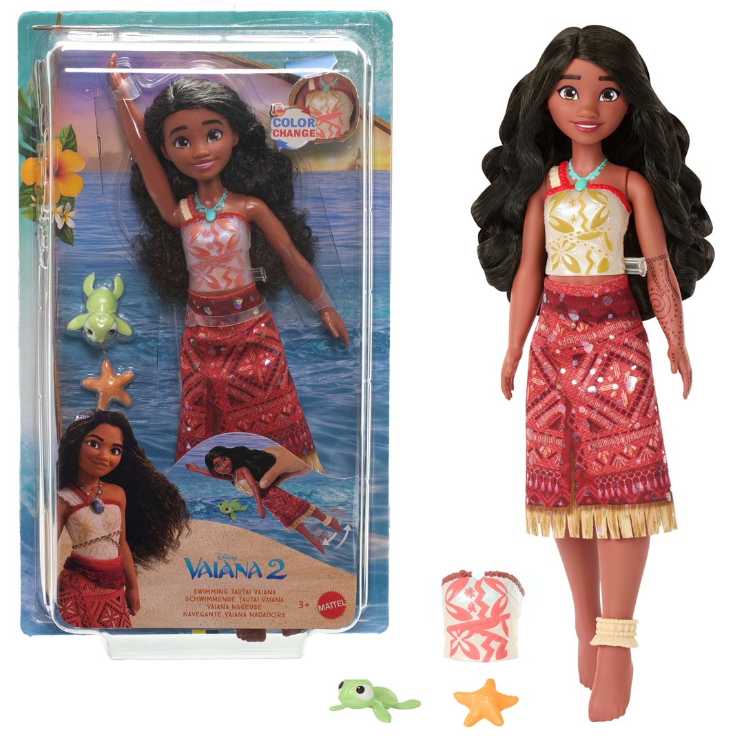 DISNEY  Vaiana 2 Toys, Swimming Tautai