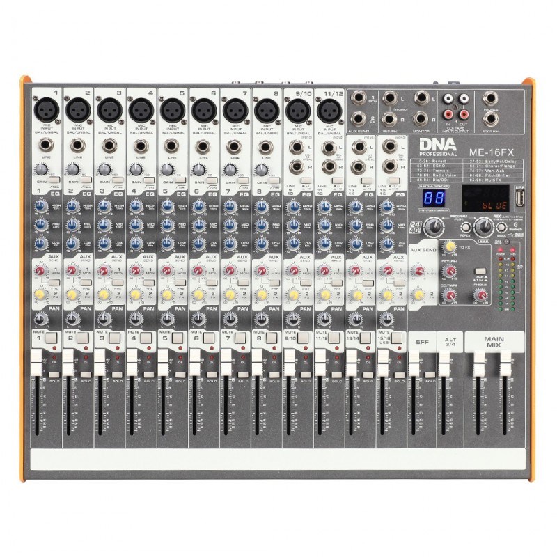 No name DNA ME-16FX audio mixer