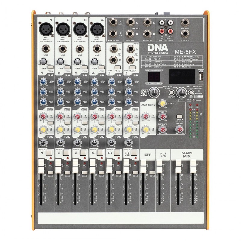 No name DNA ME-8FX audio mixer