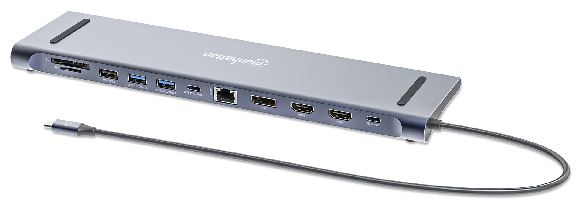 Manhattan Docking Station 12-in-1 4K HDMI