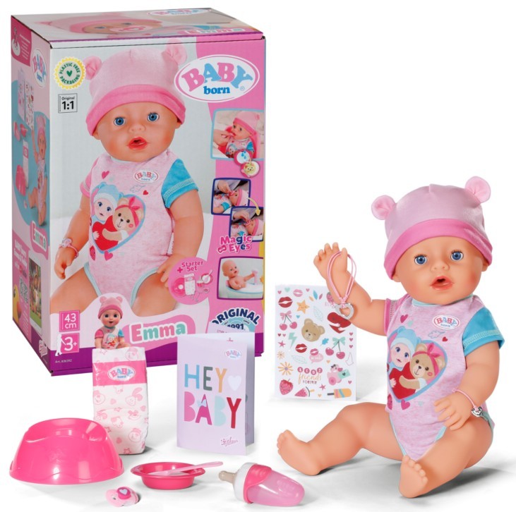Zapf  Doll Baby Born Emma 43