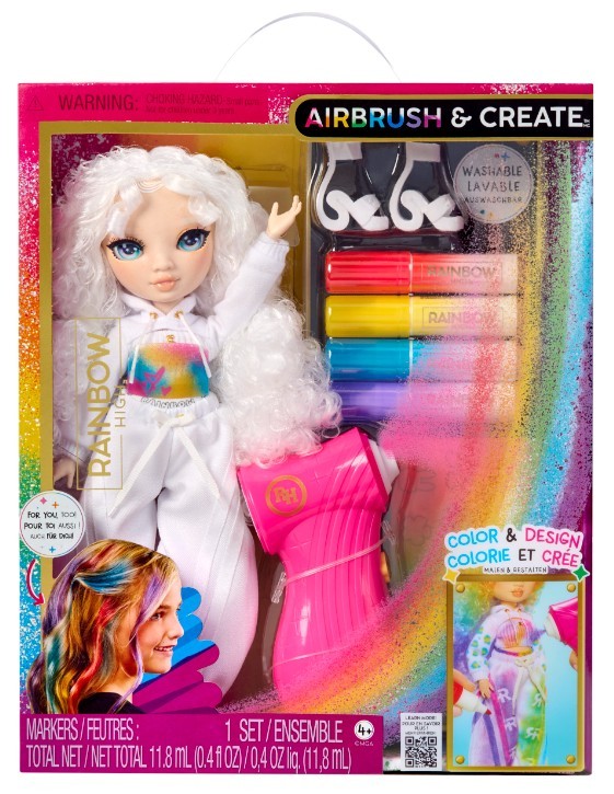 Mga  Doll Rainbow High Air Brush