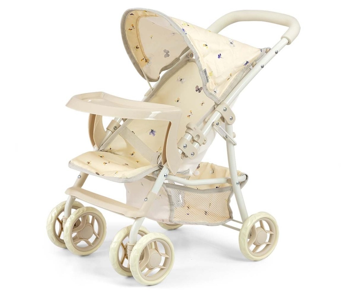 Milly Mally  Doll stroller Kate NATURE