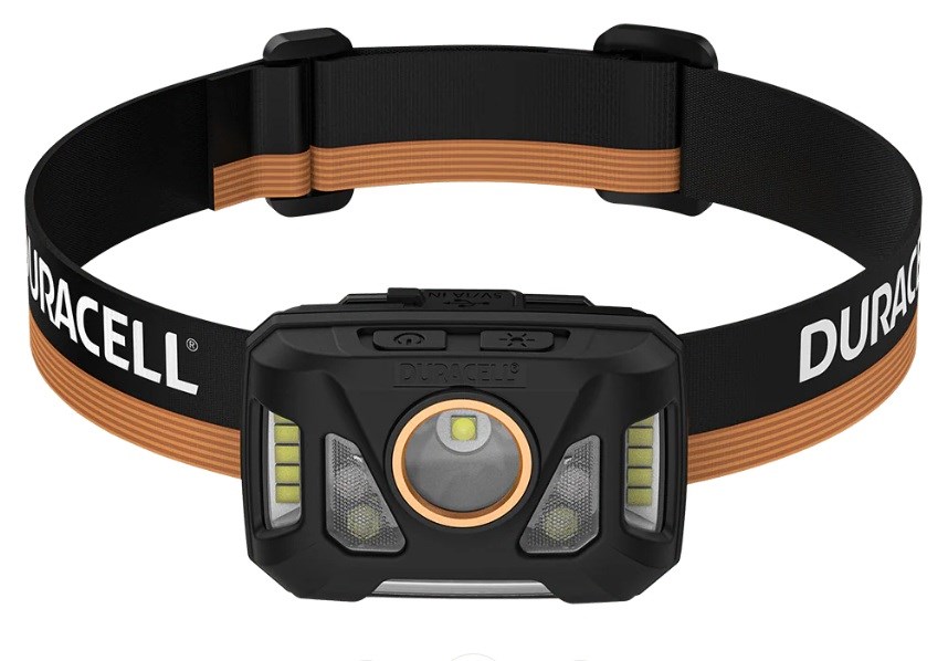 Duracell  DH1000R Headlamp black, orange |