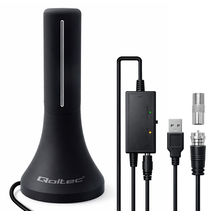Qoltec DVB T T2 antenna 4K