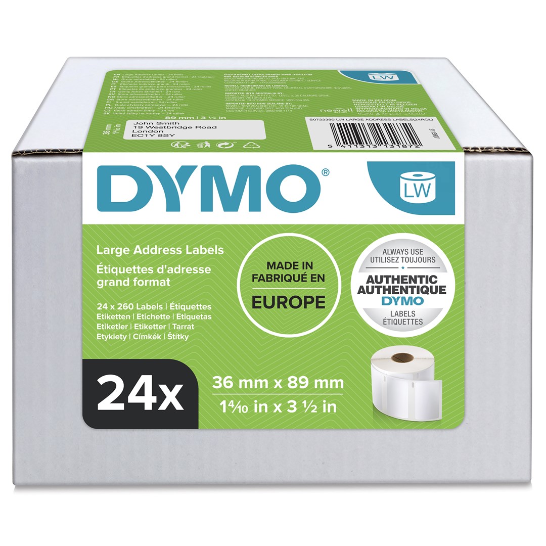 DYMO  Authentic LabelWriter Large Address Labels