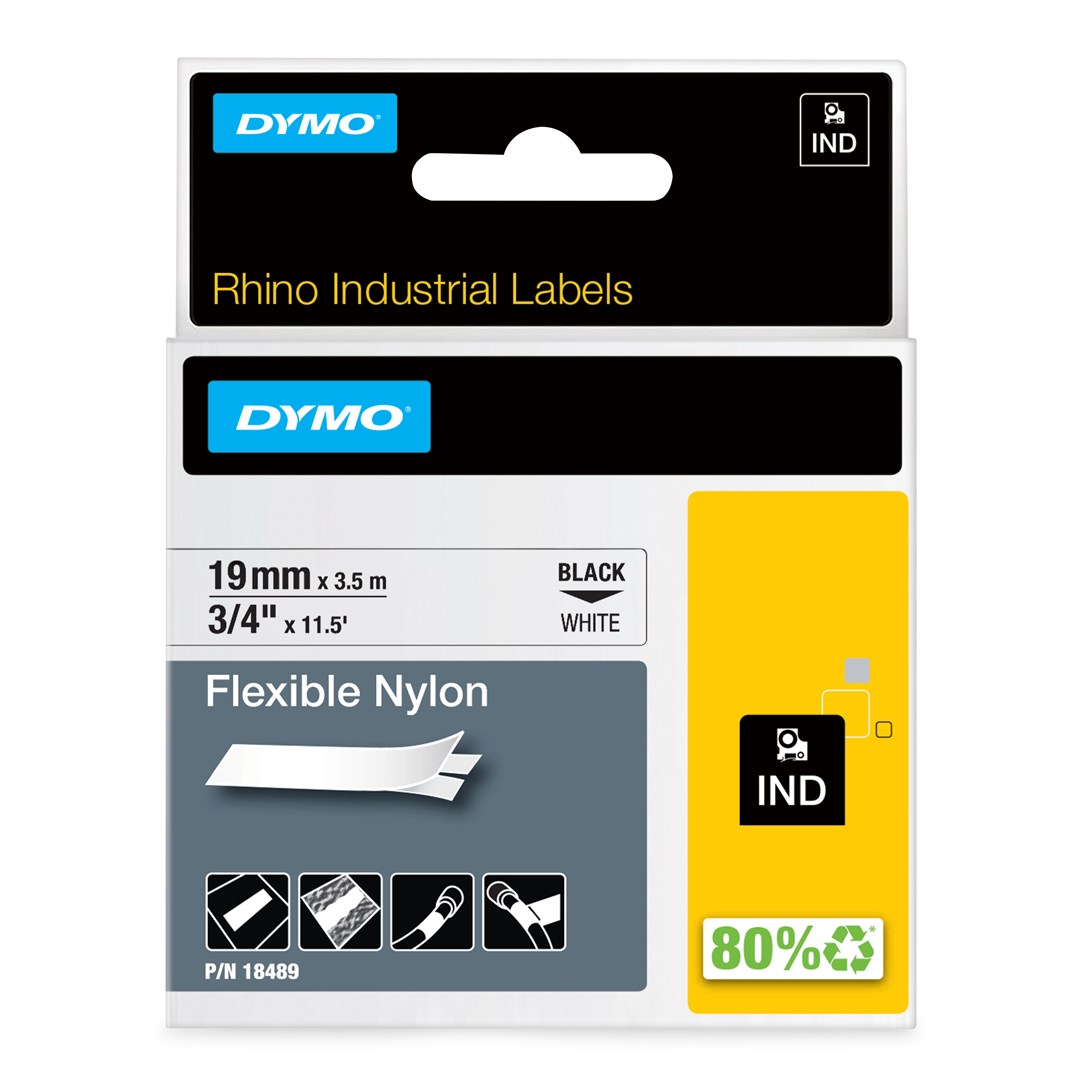 DYMO  Rhino Industrial Flexible Nylon Labels
