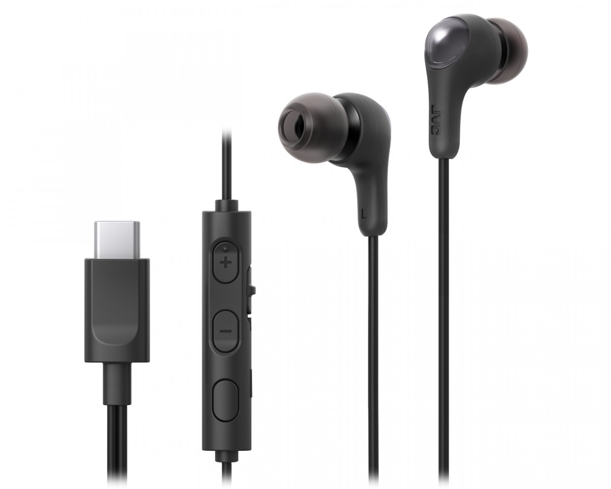 JVC Earphones HA-FR9UC black | HA-FR9UCBU