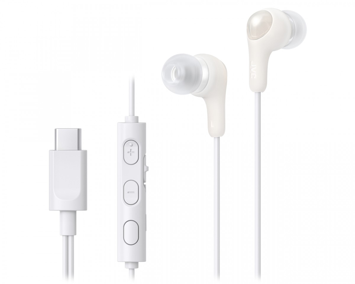 JVC Earphones HA-FR9UC white | HA-FR9UC-WV
