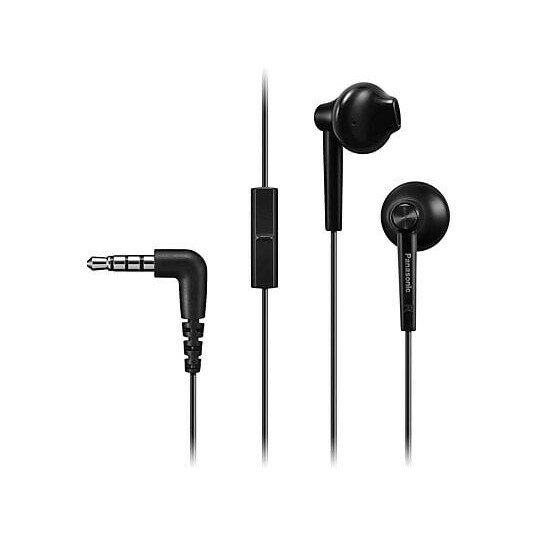 Panasonic Earphones RP-TCM55E-K black | Panasonic