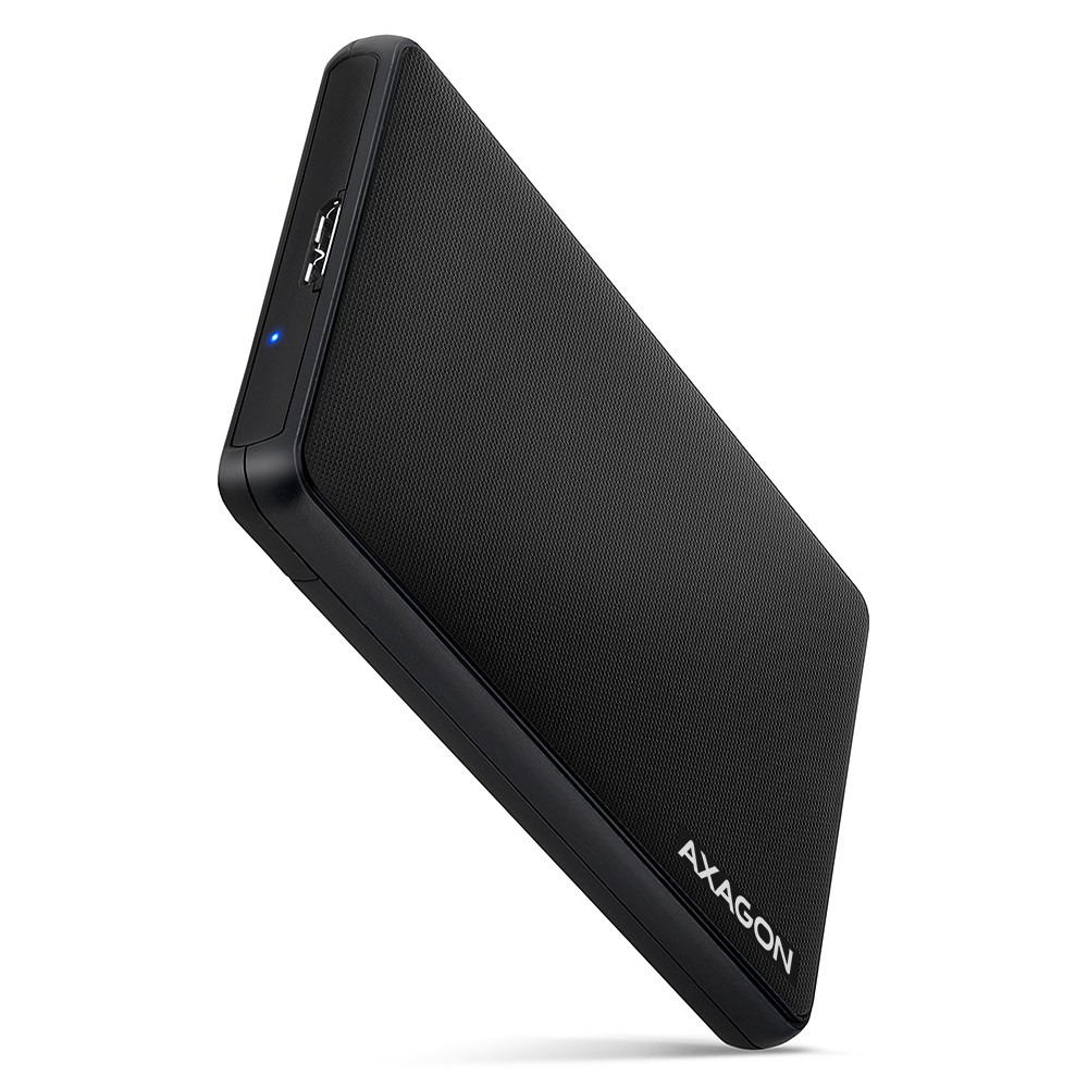 AXAGON  EE25-SL external housing, plastic, screwless