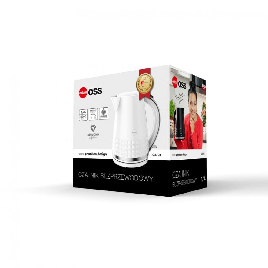 Eldom C270B electric kettle 1.7
