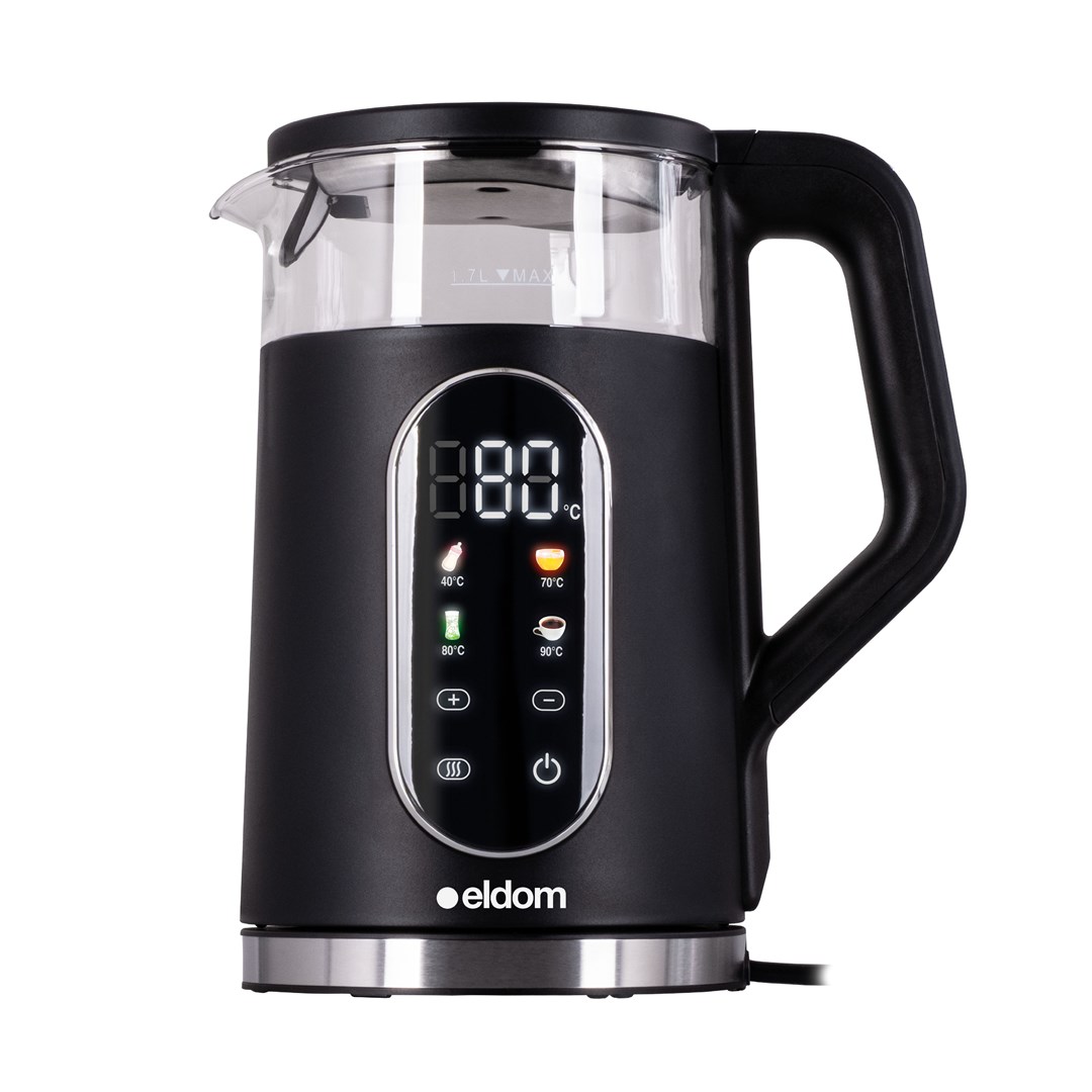 Eldom  CORDLESS KETTLE WITH TEMPERATURE CONTROL