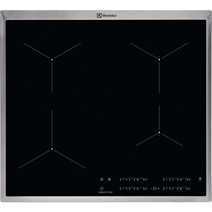 Electrolux  EIT60443X Black Built-in Zone induction
