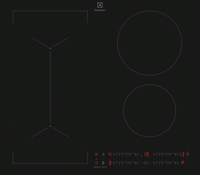 Electrolux  EIV63443CT hob Black Built-in Zone