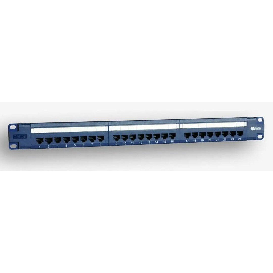 EMITER Net Panel 19", 24xRJ45 UTP