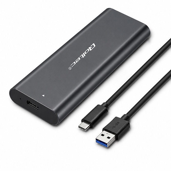 Qoltec  Enclosure for M2 SSD, NVME