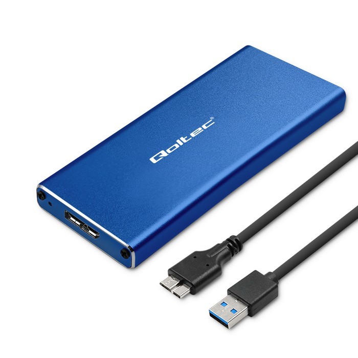 Qoltec  Enclosure M.2 SSD drive