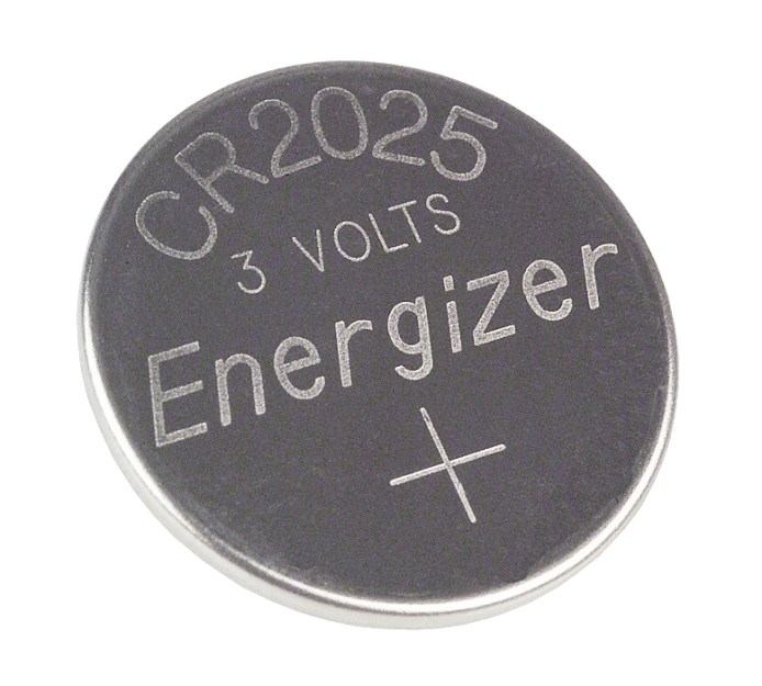 ENERGIZER BATTERY SPECIALIZED CR2025/2, 3V, ECO