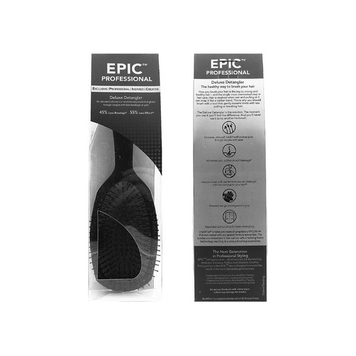 Wet Brush EPIC Deluxe Detangler Black