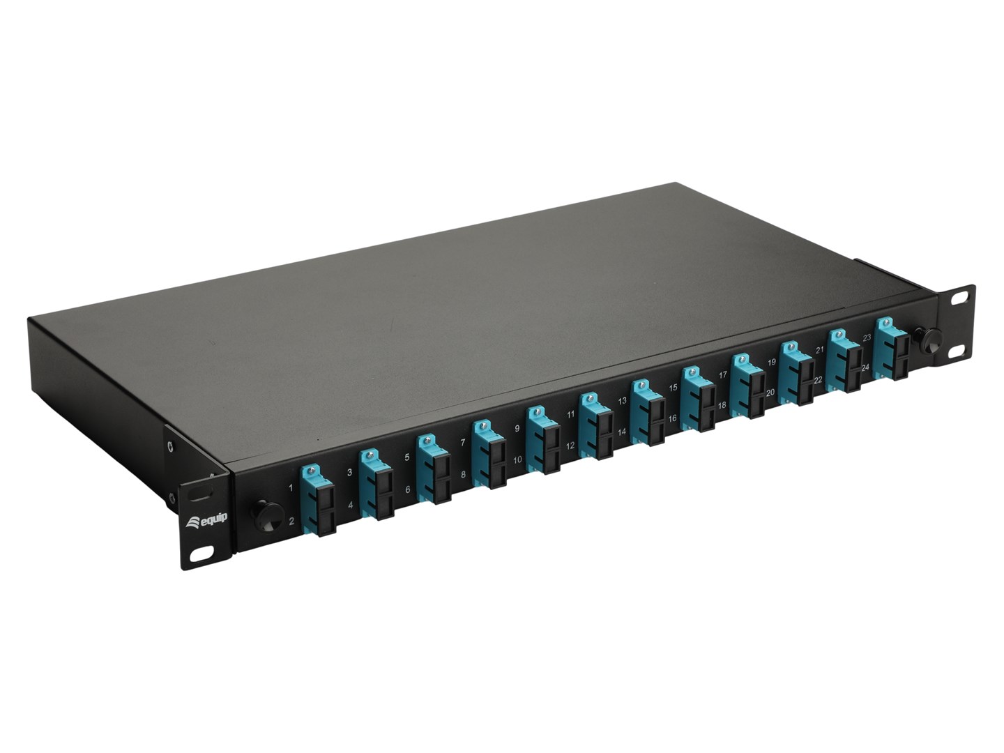 EQUIP 12-Port Fiber Optic Splice Box